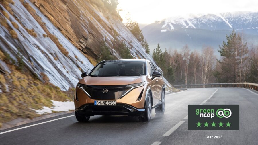 Nissan Ariya Green Received Full Marks from NCAP