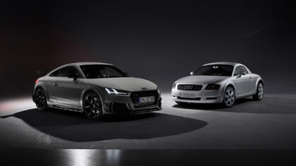 Audi TT celebrates its 25th anniversary with its immortal design