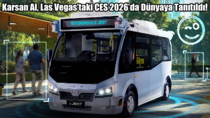 Karsan AI was Introduced to the World at CES 2026 in Las Vegas!