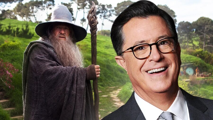 Yuzuklerin-Efendisi-Lord-of-The-Rings-and-Stephen-Colbert