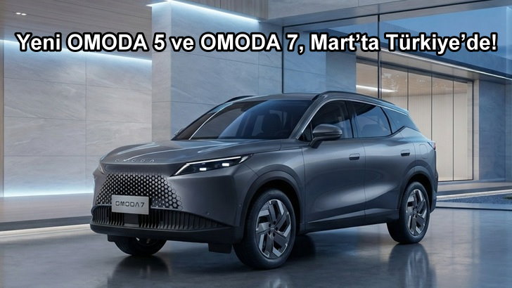 New OMODA 5 and OMODA 7 in Turkey on March!
