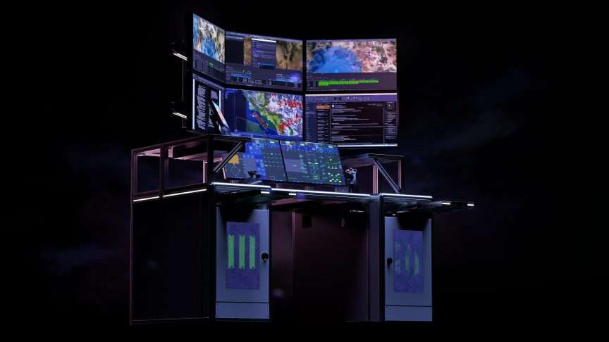 Skunk Works® MDCX™ command and control (C2) platform.