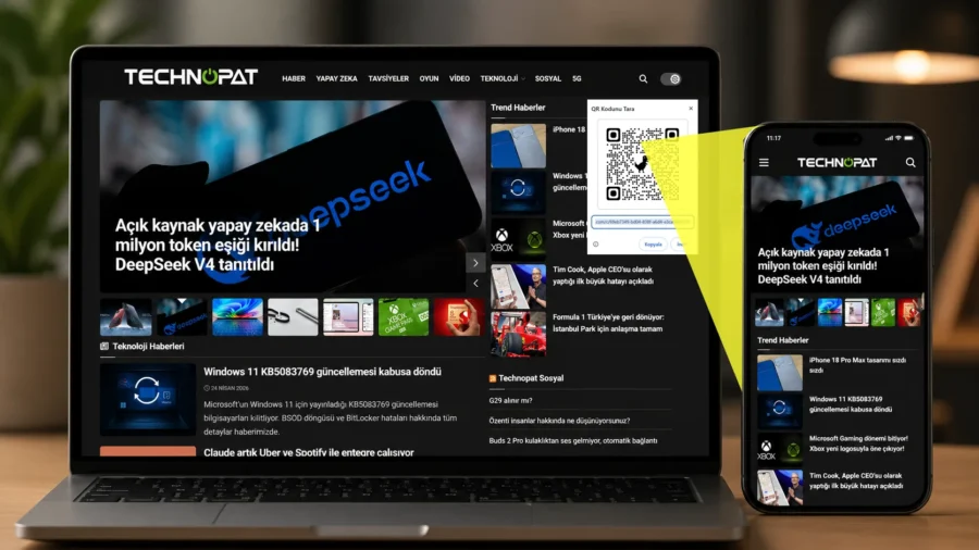 Chrome’da web sayfası için QR kod nasıl oluşturulur?