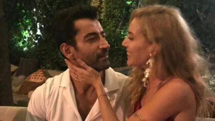 Holiday poses from Kenan İmirzalıoğlu and Sinem Kobal!
