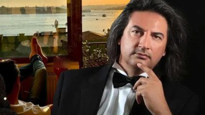 The sunset that Çelik shared from his home was enchanting: The Bosphorus view was a hit