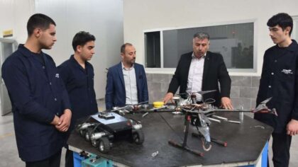 Vocational high school students are trained according to the needs of the defense industry