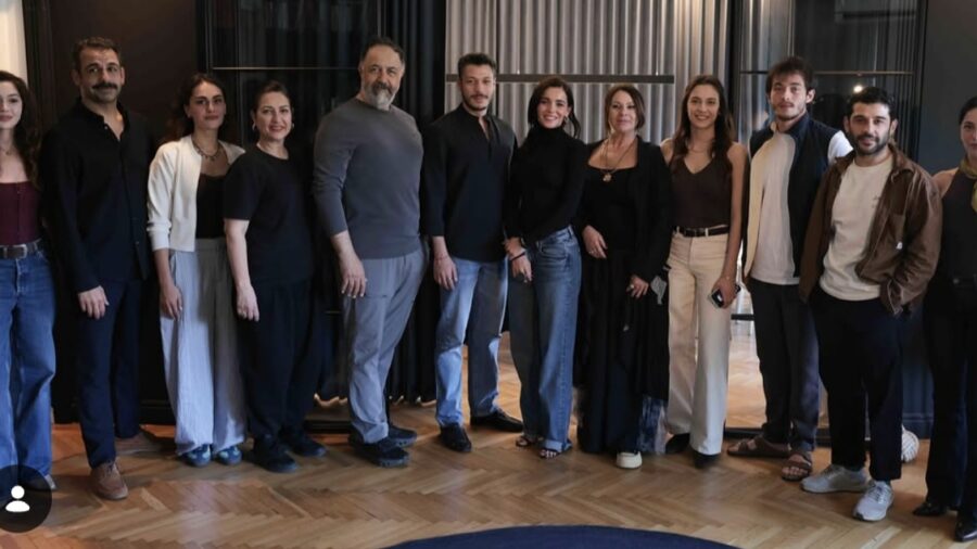 The Cast of Mercan Köşk TV Series Met at the Reading Rehearsal