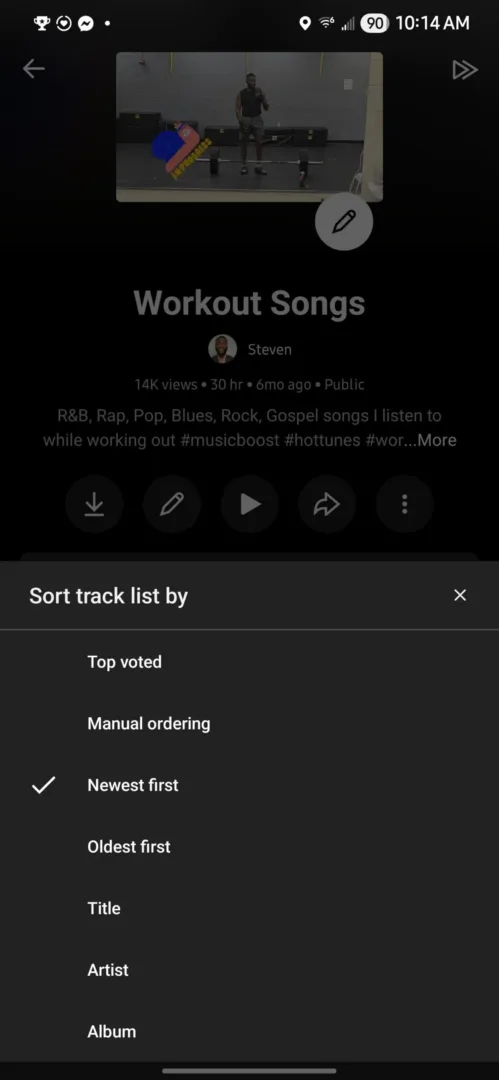 YouTube Music’e beklenen çalma listesi özelliği geliyor