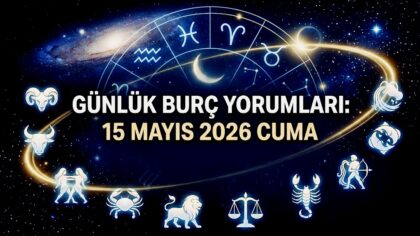Bugün Gökyüzü Size Ne Fısıldıyor? 15 Mayıs Cuma Günlük Burç Yorumları