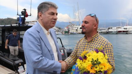 Fenerbahçe Başkan Adayı Hakan Safi, Fethiye’de kongre üyeleri ve taraftarlarla buluştu