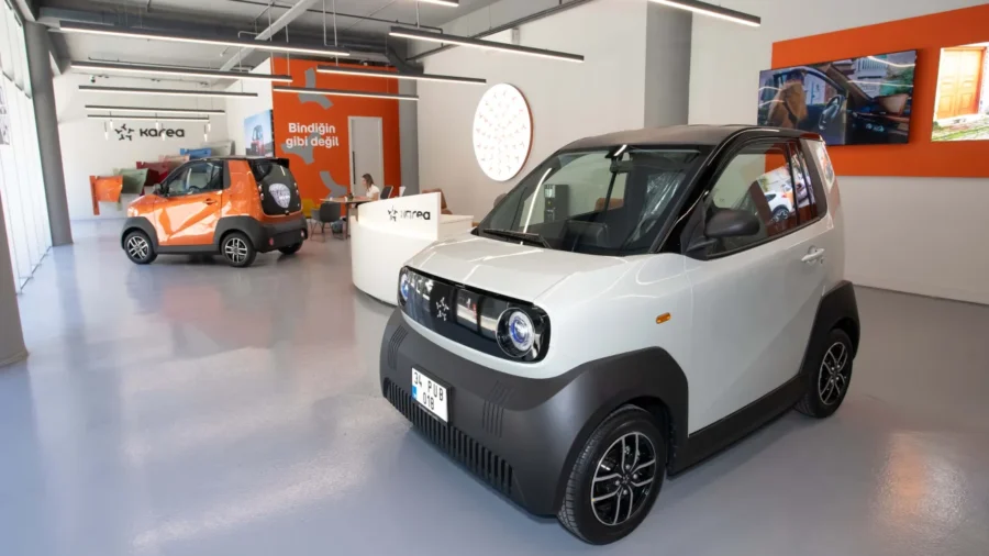 Yerli elektrikli şehir aracı Karea Fit’in teslimatları başladı