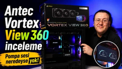 Antec Vortex View 360 review: Almost no pump noise!