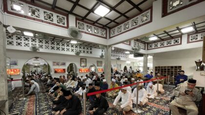 Singapur’da Kurban Bayramı namazı kılındı