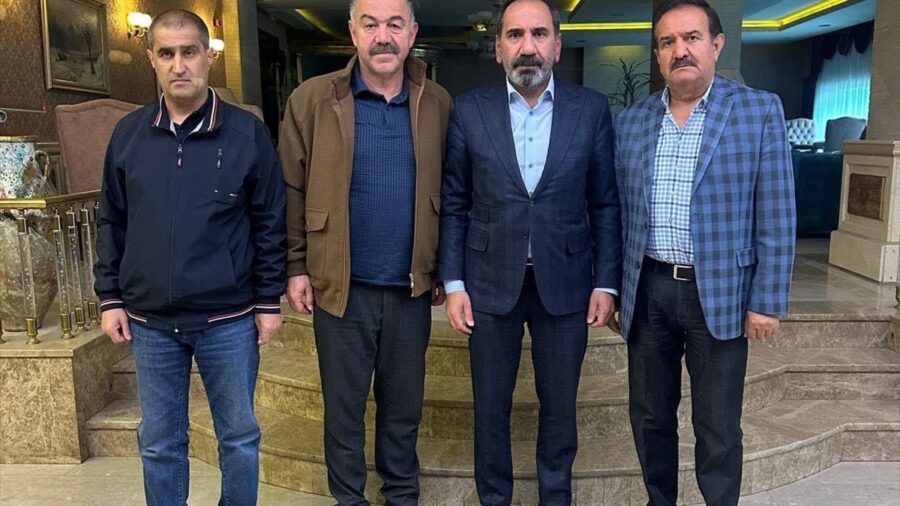 Sivasspor Council Board members met with TFF Deputy President Mecnun Otyakmaz