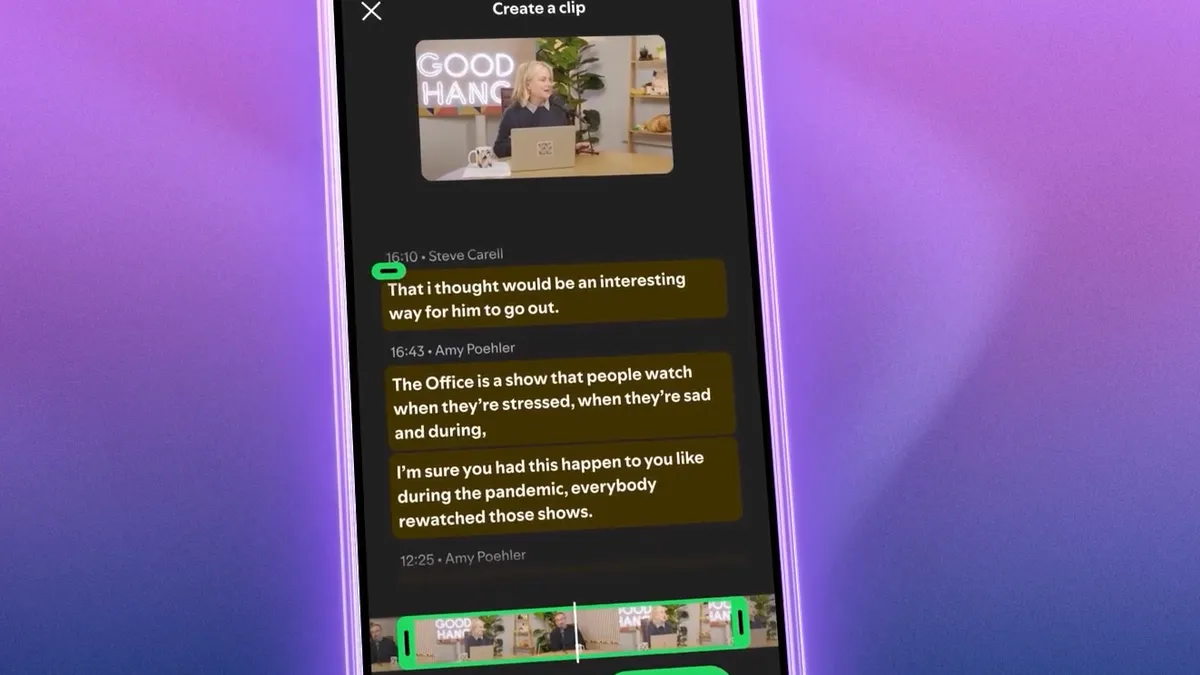 Spotify’da podcast klipleri dönemi başladı