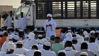 Sudan’da Kurban Bayramı namazı kılındı