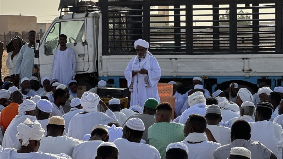 Sudan’da Kurban Bayramı namazı kılındı