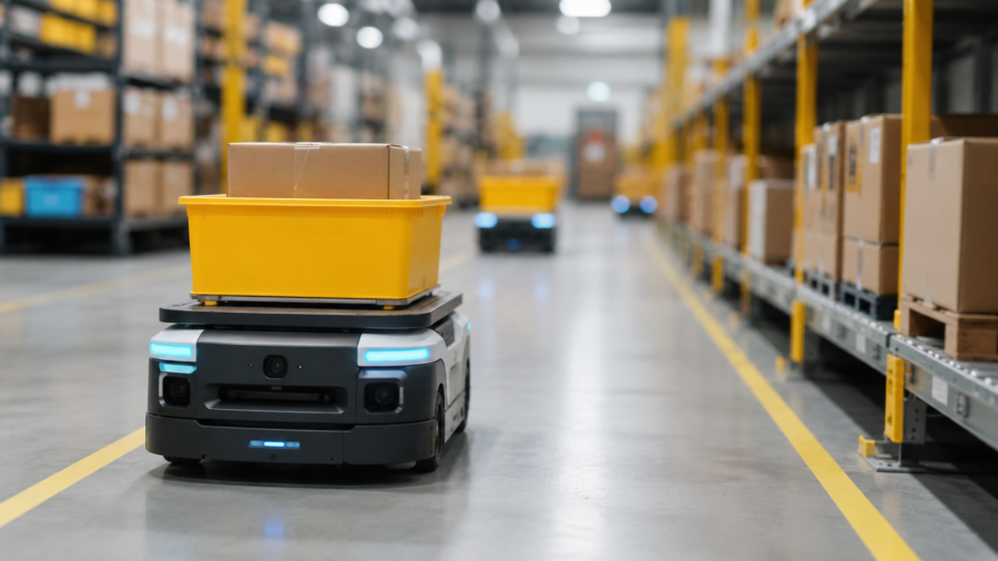 Amazon’s New AI Warehouse Robot Shows How Everyday Deliveries Are Changing