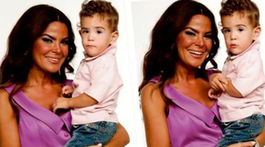 Özlem Yıldız’s son Demir graduated from high school! He surpassed his mother’s height