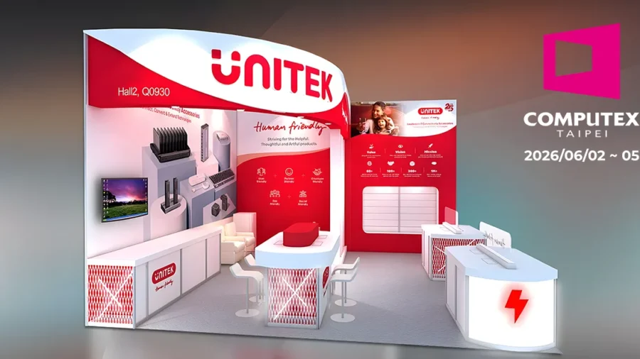 UNITEK, COMPUTEX 2026’da 80Gbps M.2 SSD kutusu ve Thunderbolt 5 çözümlerini gösterecek