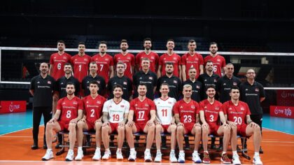 A Milli Erkek Voleybol Takımı, Milletler Ligi ilk hafta müsabakaları için Kanada’ya gitti