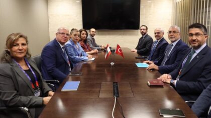 Çalışma ve Sosyal Güvenlik Bakanı Işıkhan, Lübnan Çalışma Bakanı Haidar ile görüştü
