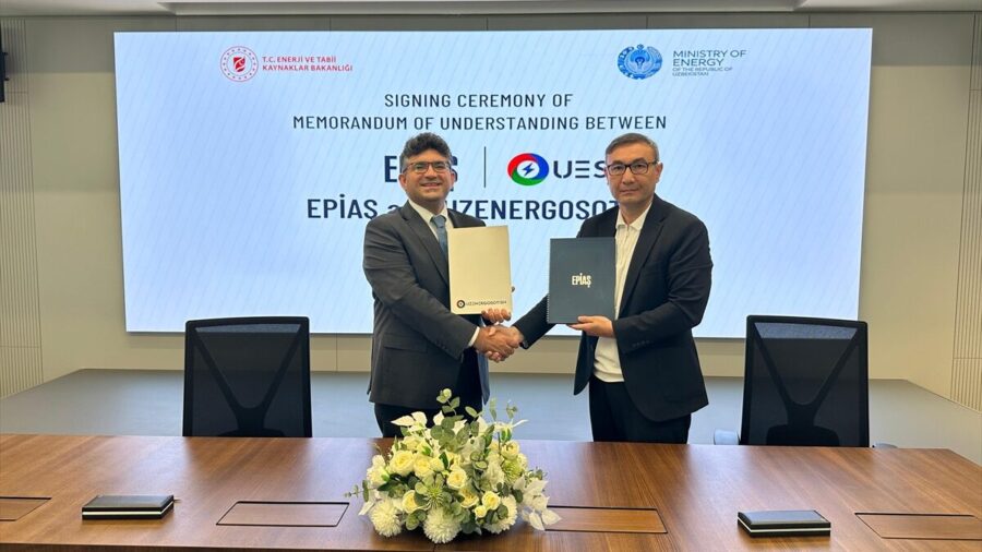 EPİAŞ, Özbekistan kamu elektrik tedarik şirketi ile mutabakat belgesi imzaladı