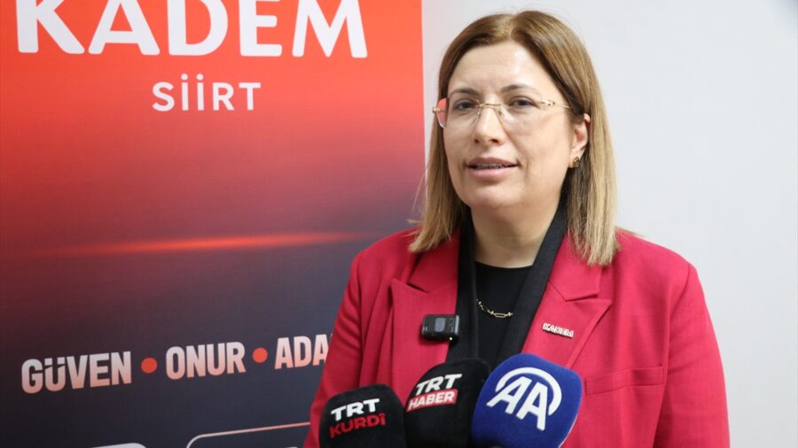 – “KADEM olarak kadınların şiddete maruz kalmadan, haksızlığa uğramadan, güvenli ve onurlu bir şekilde yaşayabileceği bir
