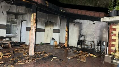 Ordu’da cami lojmanında çıkan yangında 1 kişi yaralandı, 3 kişi dumandan etkilendi