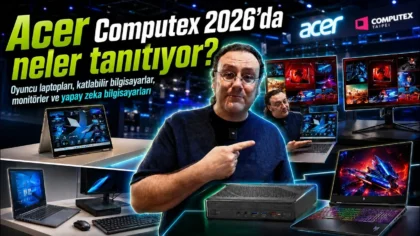 We are at the Acer booth at Computex 2026: AI laptops, gaming monsters and mini workstations