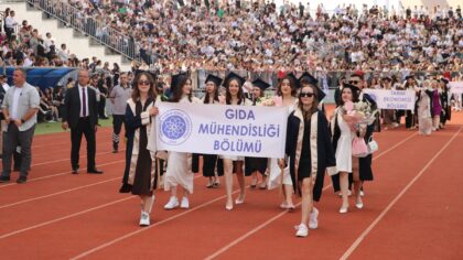 Tekirdağ Namık Kemal Üniversitesinde mezuniyet töreni düzenlendi