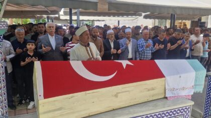 Tokat’ta düştüğü Kelkit Çayı’nda cesedi 6 gün sonra bulunan gencin cenazesi defnedildi