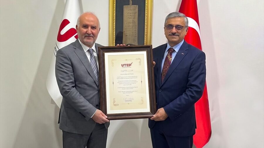 UTEP Başkanı Bektaş ile Gülaçar bir araya geldi